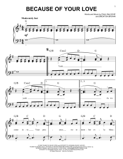 Because Of Your Love von Paul Baloche (Download) 
