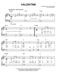 Valentine von Jim Brickman (Download) 