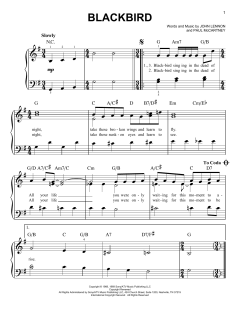 Blackbird von The Beatles (Download) 