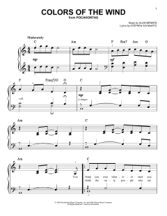 Colors Of The Wind von Vanessa Williams (Download) 
