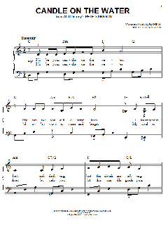Candle On The Water von Helen Reddy (Download) 