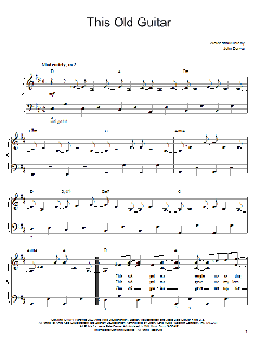 This Old Guitar von John Denver (Download) 