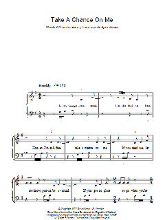 Take A Chance On Me von ABBA (Download) 