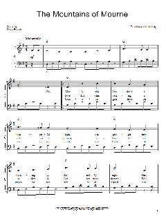 The Mountains Of Mourne von Percy French (Download) 