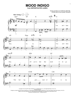 Mood Indigo von Duke Ellington (Download) 