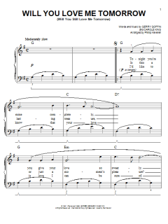 Will You Love Me Tomorrow (Will You Still Love Me Tomorrow) von Carole King (Download) 