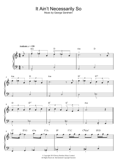 It Ain't Necessarily So von George Gershwin (Download) 