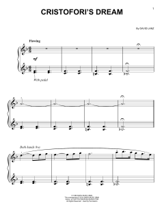Cristofori's Dream von David Lanz (Download) 