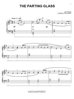 The Parting Glass von Irish Folksong (Download) 