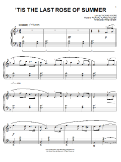 'Tis The Last Rose Of Summer von Thomas Moore (Download) 