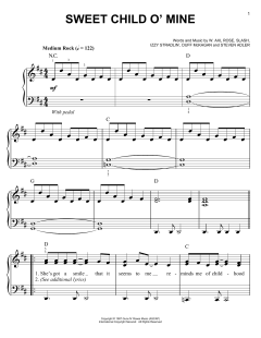 Sweet Child O' Mine von Guns N' Roses (Download) 