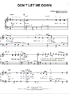 Don't Let Me Down von The Beatles (Download) 
