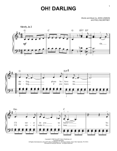 Oh! Darling von The Beatles (Download) 