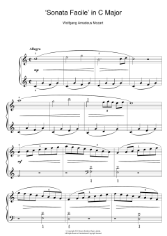 Allegro von Wolfgang Amadeus Mozart (Download) 