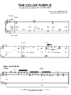 The Color Purple von Allee Willis (Download) 