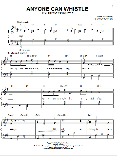 Anyone Can Whistle von Stephen Sondheim (Download) 