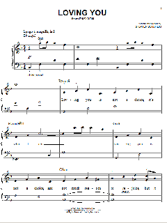 Loving You von Stephen Sondheim (Download) 