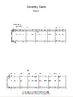Coventry Carol (Download) 