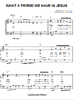 What A Friend We Have In Jesus von Joseph M. Scriven (Download) 