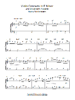 Violin Concerto In E Minor, 2nd Movement: Andante (Download) 