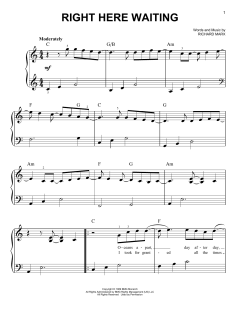Right Here Waiting von Richard Marx (Download) 