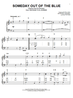 Someday Out Of The Blue von Elton John (Download) 