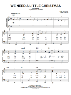 We Need A Little Christmas von Glee Cast (Download) 