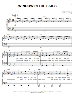 Window In The Skies von U2 (Download) 