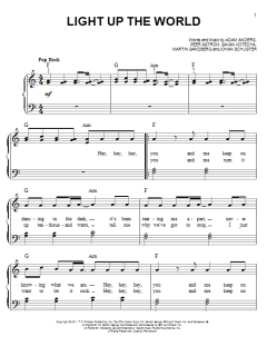 Light Up The World von Savan Kotecha (Download) 