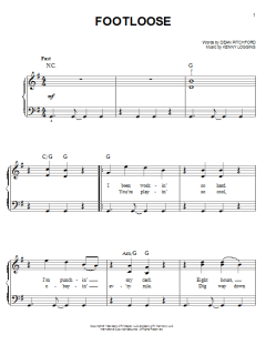 Footloose von Tom Snow (Download) 