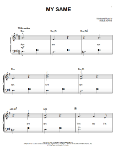 My Same von Adele (Download) 