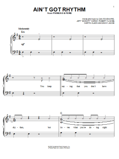 Ain't Got Rhythm von Danny Jacob (Download) 