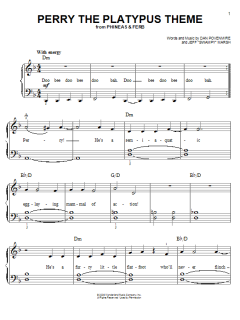 Perry The Platypus Theme von Randy Crenshaw (Download) 