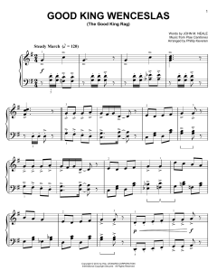 Good King Wenceslas (The Good King Rag) [Ragtime version] von John M. Neale (Download) 