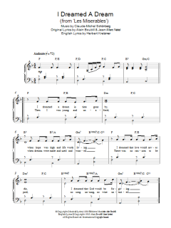 I Dreamed A Dream (Download) 