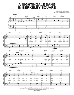 A Nightingale Sang In Berkeley Square von Manhattan Transfer (Download) 