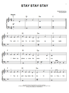 Stay Stay Stay von Taylor Swift (Download) 