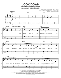 Look Down (Gavroche) (Download) 