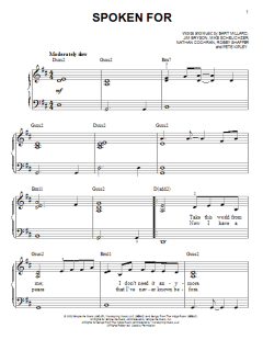 Spoken For von MercyMe (Download) 