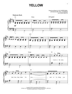 Yellow von Coldplay (Download) 