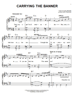 Carrying The Banner von Alan Menken (Download) 