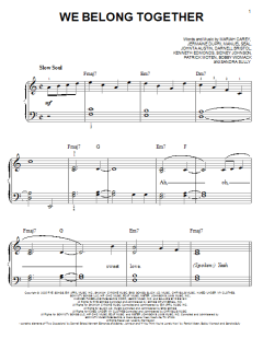 We Belong Together von Mariah Carey (Download) 
