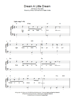 Dream A Little Dream Of Me von Gus Kahn (Download) 