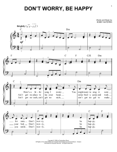 Don't Worry, Be Happy von Bobby McFerrin (Download) 