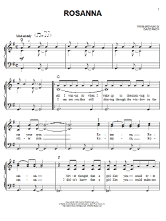Rosanna von Toto (Download) 