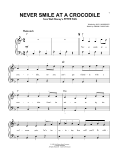 Never Smile At A Crocodile von Jack Lawrence (Download) 