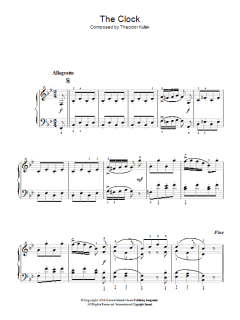 The Clock von Theodor Kullak (Download) 