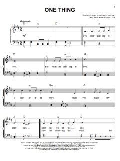 One Thing von One Direction (Download) 