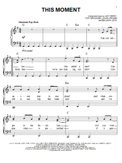 This Moment von Katy Perry (Download) 