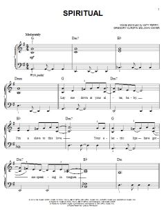 Spiritual von Katy Perry (Download) 